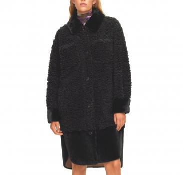 BOSS Cappotto Donna Relaxed Fit in Peluche C_CEDDY 50499121 