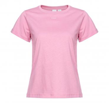 PINKO T-shirt Donna Basico Con Mini Logo Al Petto In Jersey 