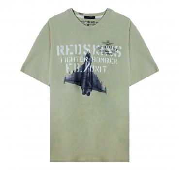 AERONAUTICA MILITARE T-shirt 103º Squadrone Red Skins TS221