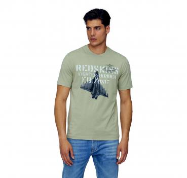 AERONAUTICA MILITARE T-shirt 103º Squadrone Red Skins TS221