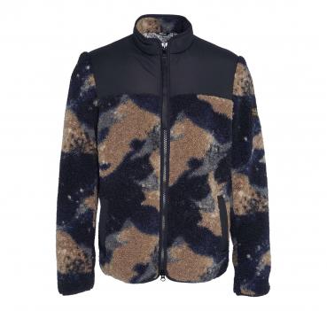 BARBOUR INTERNATIONAL Giubbotto Uomo Pile Camo Drafthouse MF