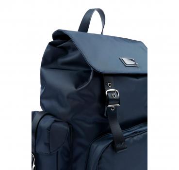 PAUL SHARK Zaino Uomo Utility In Nylon Con Finiture In Pelle