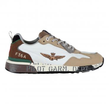 AERONAUTICA MILITARE Sneakers Uomo Con Suola Stampata 251SC2