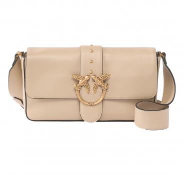 PINKO Borsa Donna Love One Classic Slouchy Morbida a Spalla 