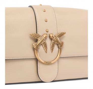 PINKO Borsa Donna Love One Classic Slouchy Morbida a Spalla 