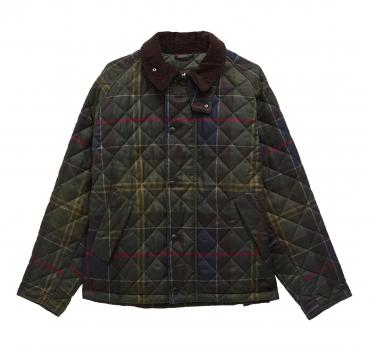 BARBOUR Giubbotto Uomo Tartan Transport Quilted MQU1869TN14 