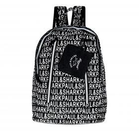 PAUL SHARK Zaino Con Stampa PaulandShark All Over I20P8112 NERO