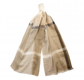 BARBOUR Sciarpa Donna In Tartan Maisy LSC0469BE32 Colore Beige Tartan