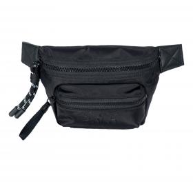 PINKO Mini Marsupio Donna In Tessuto Riciclato Con Uccellini 104939 Z99B Colore Nero