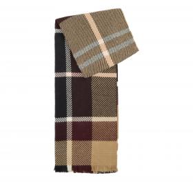 BARBOUR Sciarpa Donna Blair Tartan LSC0308PI18 Colore Beige Tartan