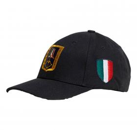 AERONAUTICA MILITARE Cappellino Uomo In Canvas Con Patches HA1150UCT03043 Colore Nero