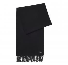 BOSS Sciarpa Donna In Lana Con Rivetto Con Logo Zesy 50517216 Colore Nero