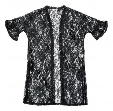 LISA KOTT SPOLVERINO IN PIZZO DONNA 05153 COLORE NERO LINEA 
