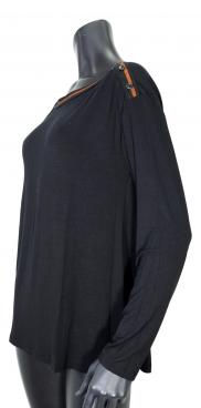 DONATELLA DE PAOLI MAGLIA DONNA 19D2032 COLORE NERO MADE IN 