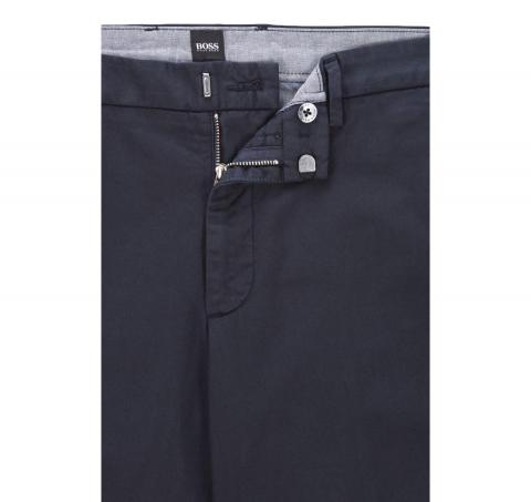 HUGO BOSS Pantalone slim fit Cotone elasticizzato BLU Kaito1 50410310