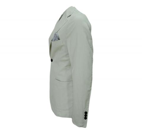 ALESSANDRO GILLES Giacca Uomo Sfoderata Slim Fit GD05 Colore Ghiaccio