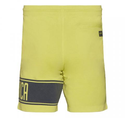 AERONAUTICA MILITARE Bermuda in Felpa Uomo BE134F Colore Lime