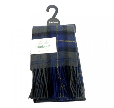 Barbour Sciarpa Tartan Lambswool Scarf USC0001TN28 Colore Olive Night