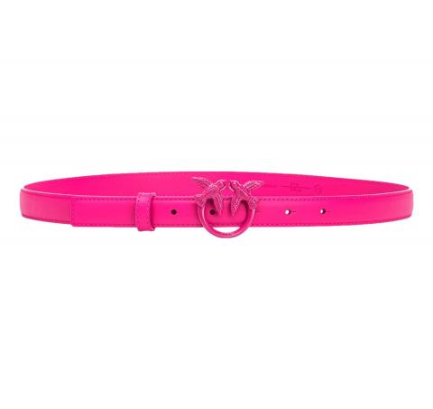 PINKO Cintura Donna Love Berry Belt H2 Color Block Colore Fucsia Pink Pinko N17B