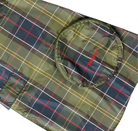 BARBOUR Cappottino per cani pieghevole DCO0059TN11 Colore Tartan