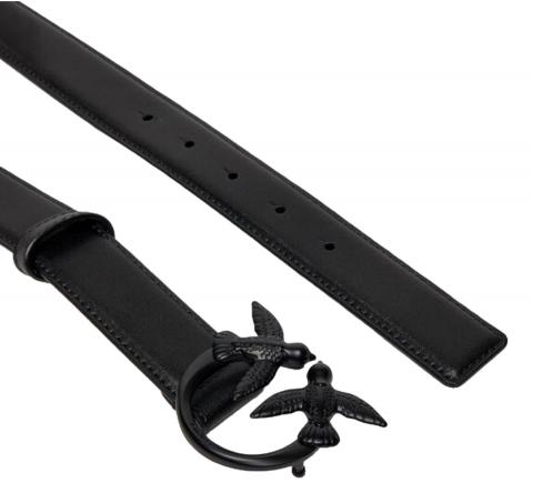 PINKO Cintura Donna Love Berry Belt H3 Color Block Colore Nero Z99B