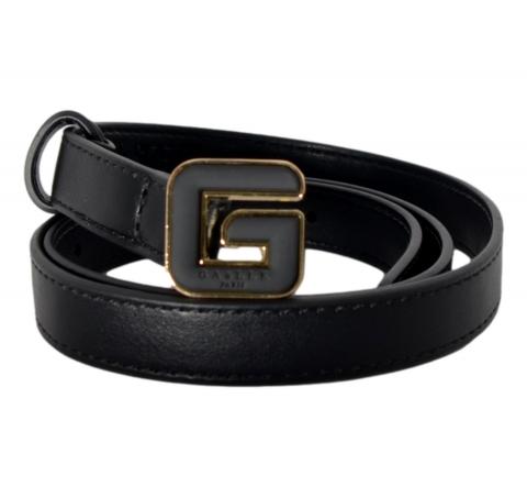 GAELLE PARIS Cintura Donna In Ecopelle Con Logo GAACW00150 Colore Nero
