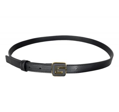GAELLE PARIS Cintura Donna In Ecopelle Con Logo GAACW00150 Colore Nero