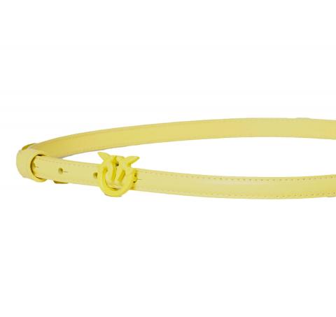 PINKO Cintura Donna Love Berry Belt H1 Color Block Colore Giallo H85B