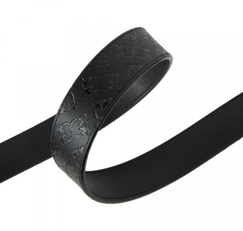 PINKO Cintura Donna Love Berry H3 Belt Monogram Debossed Colore Nero ZD0Q