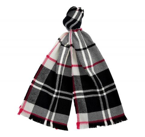 BARBOUR Set regalo Donna berretto Pendle e sciarpa Blair LGS0094GY51 Bianco Multicolor