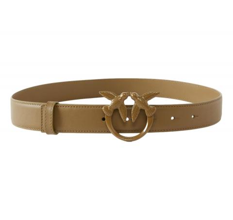 PINKO Cintura Donna Love Berry H3 Belt Color Block Colore Verde Muschio V68B