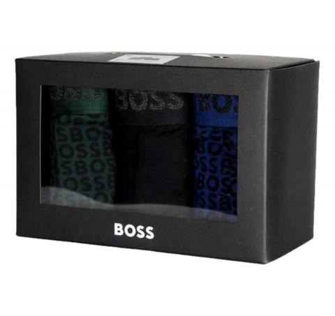 BOSS Set Intimo Uomo Boxer 3P Gift In Cotone Elasticizzato 50524595 Multicolor