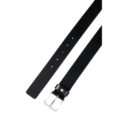 BOSS Cintura Uomo Ther Flag E Sz35 50486839 Pelle Nero