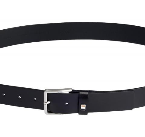 BOSS Cintura Uomo Ther Flag E Sz35 50486839 Pelle Nero