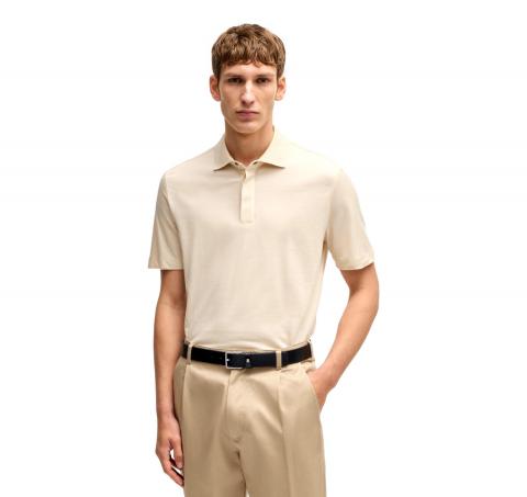 BOSS Cintura Uomo Ther Flag E Sz35 50486839 Pelle Nero