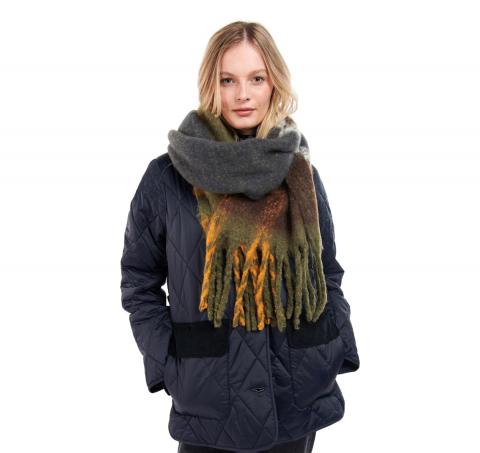 BARBOUR Sciarpa Donna Isla Tartan Boucle LSC0293TN11 Colore Classic Tartan