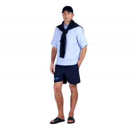 PAUL SHARK Costume Da Bagno Con Stampa 25415004 Colore Blu