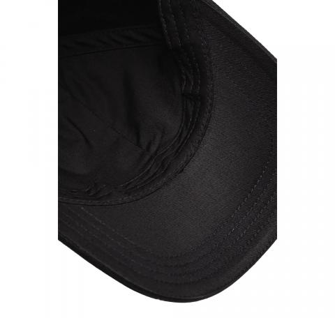 BOSS Cappellino Donna In Twill Di Cotone Con Logo In Metallo Regolabile Ari ME 50533367 Colore Nero