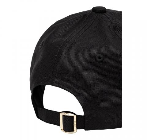 BOSS Cappellino Donna In Twill Di Cotone Con Logo In Metallo Regolabile Ari ME 50533367 Colore Nero