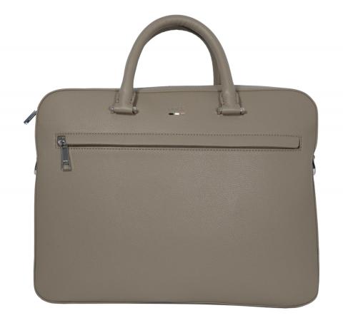 BOSS Borsa Uomo In Similpelle Martellata Con Logo Ray S Doc Case N 50536498 Colore Tortora