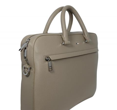 BOSS Borsa Uomo In Similpelle Martellata Con Logo Ray S Doc Case N 50536498 Colore Tortora