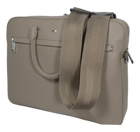 BOSS Borsa Uomo In Similpelle Martellata Con Logo Ray S Doc Case N 50536498 Colore Tortora
