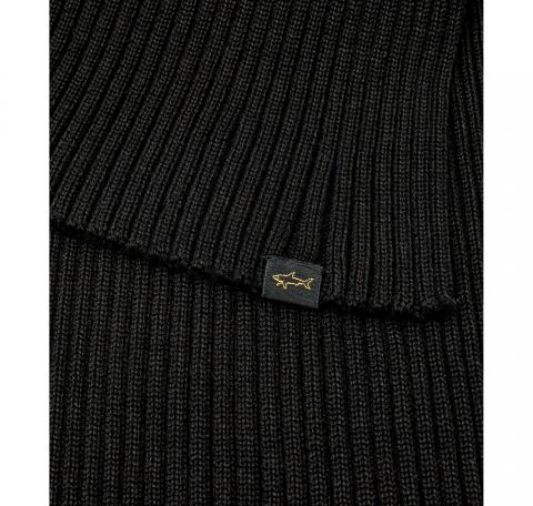 PAUL SHARK Sciarpa Uomo In Lana 99311019 Colore Nero 011