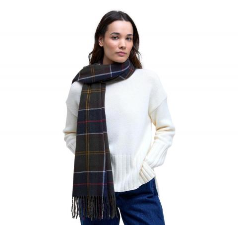 BARBOUR Mantella Donna Stanway LSC0426TN11 Classic Tartan Elegante Casual