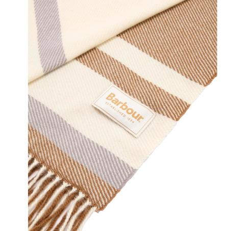 BARBOUR Sciarpa Harriet Twill Scarf LSC0475BR51 Colore Beige