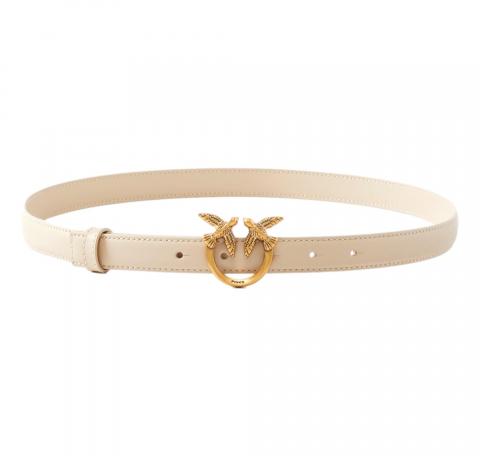 PINKO Cintura Donna Love Berry H2 Belt Vit Seta 100143 Colore Beige C50Q