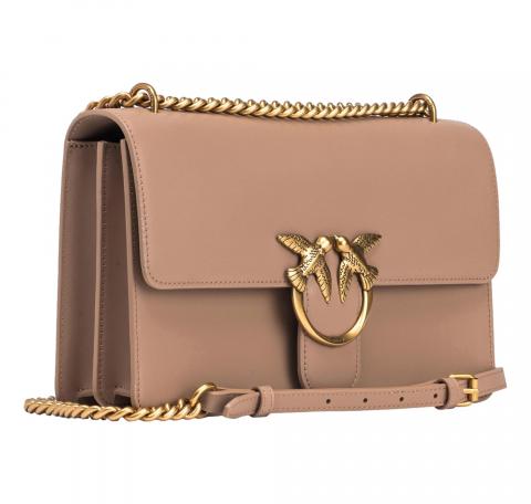 PINKO Borsa Donna Love One Classic Dc 100941 Colore Beige D01Q