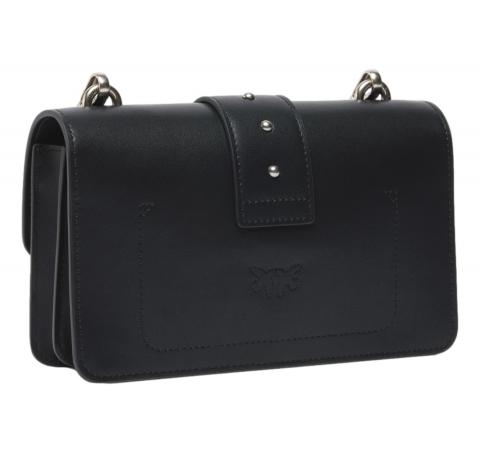 PINKO Borsa Donna Love One Mini St Cl Vitello Seta 105856 Colore Nero Z99O