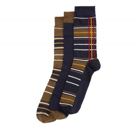 BARBOUR Confezione Regalo Con Calzini In Tartan MGS0071TN111 Colore Classic Tartan
