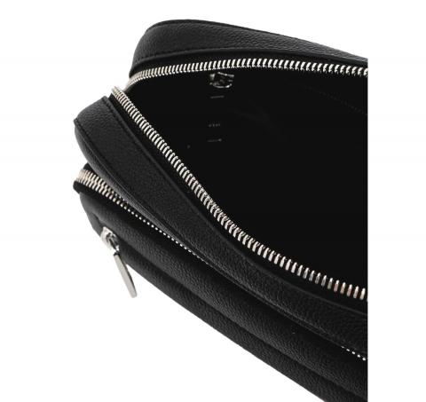 BOSS Tracolla Uomo Con Logo In Rilievo Ray EW Pocket 50552623 Colore Nero